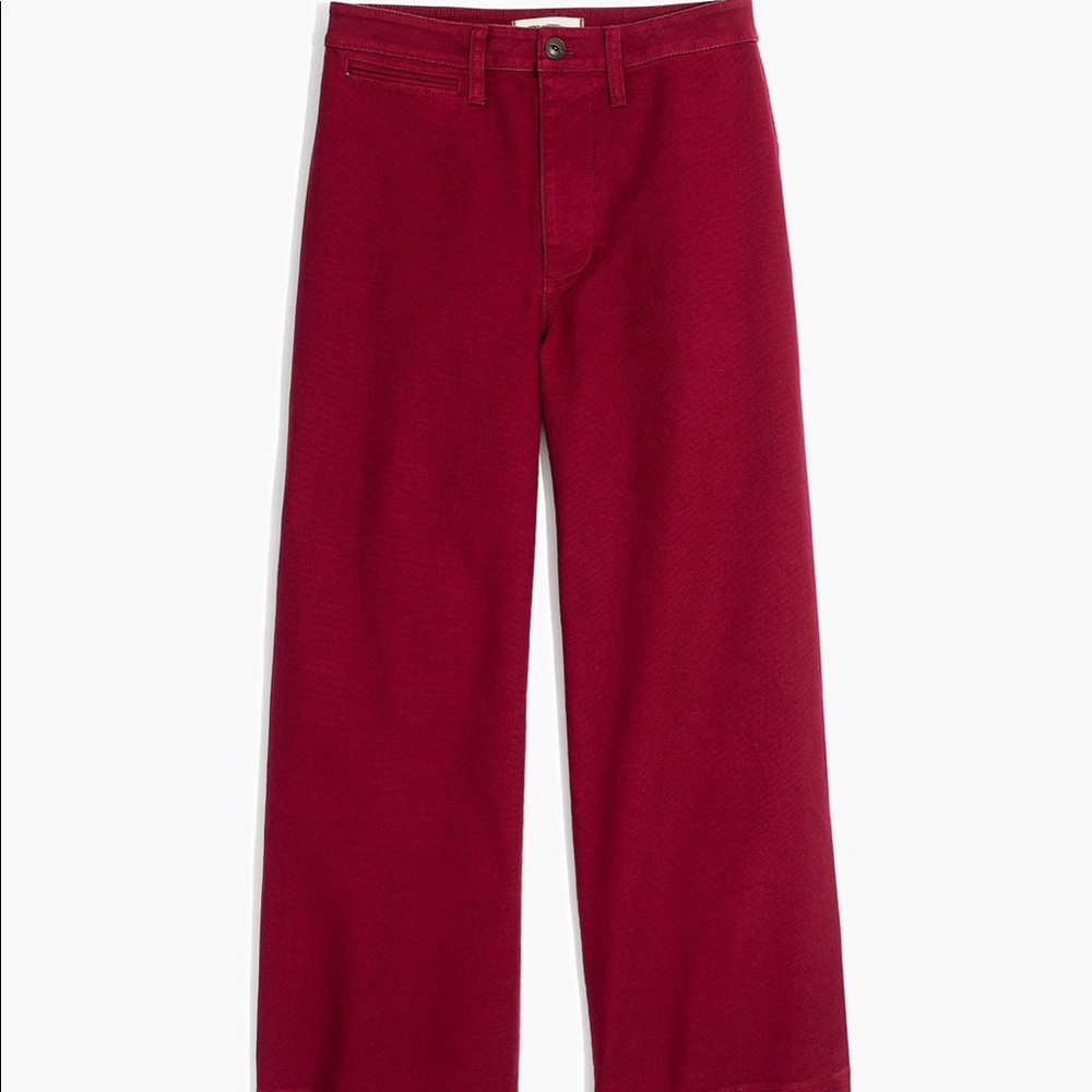 Madewell Emmett Wide-Leg Crop